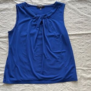 Nine West Royal Blue Sleeveless Blouse